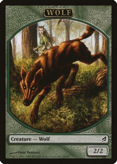 Wolf Token [Lorwyn]