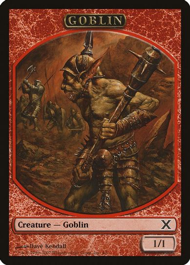 Goblin Token (4) [10th Edition]