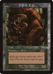 Bear Token (Onslaught) [Magic Player Rewards]