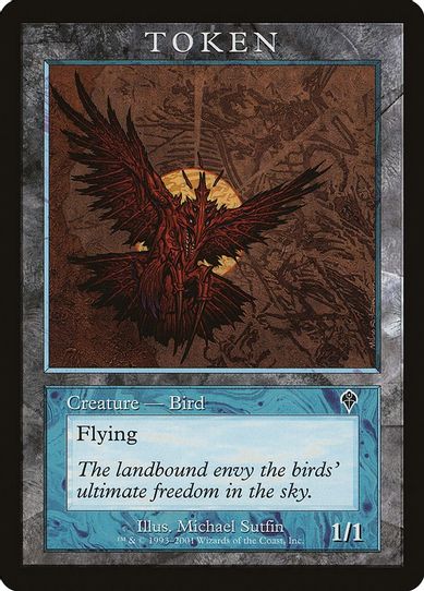 Bird Token (Invasion) [Magic Player Rewards]