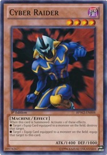 Cyber Raider (BPW2-EN008) [Battle Pack 2: War of the Giants – Round 2]