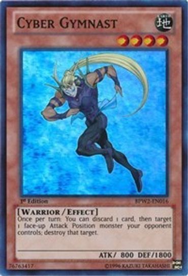 Cyber Gymnast (BPW2-EN016) [Battle Pack 2: War of the Giants – Round 2]
