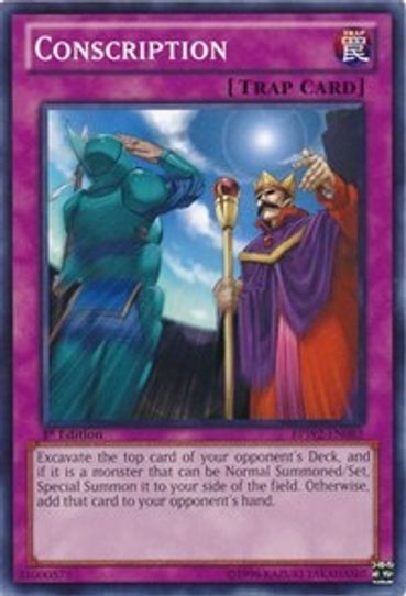 Conscription (BPW2-EN085) [Battle Pack 2: War of the Giants – Round 2]