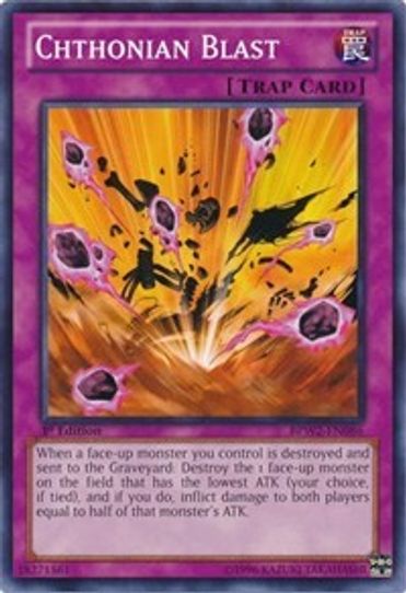Chthonian Blast (BPW2-EN086) [Battle Pack 2: War of the Giants – Round 2]