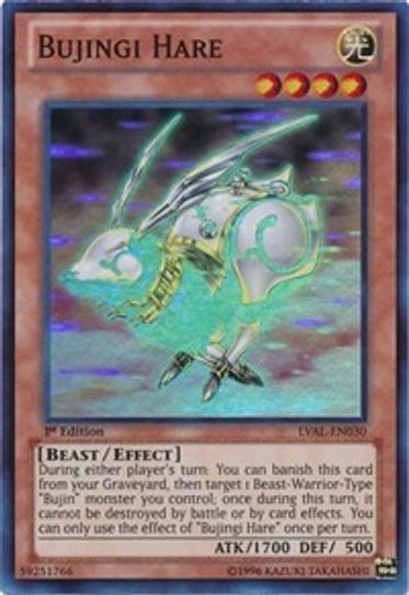 Bujingi Hare (LVAL-EN030) [Legacy of the Valiant]
