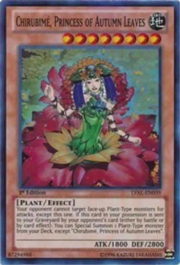 Chirubime, Princess of Autumn Leaves (LVAL-EN039) [Legacy of the Valiant]