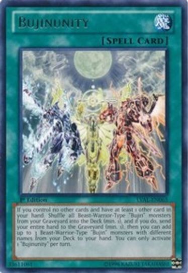 Bujinunity (LVAL-EN065) [Legacy of the Valiant]