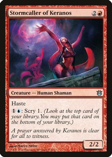 Stormcaller of Keranos (112) [Born of the Gods]
