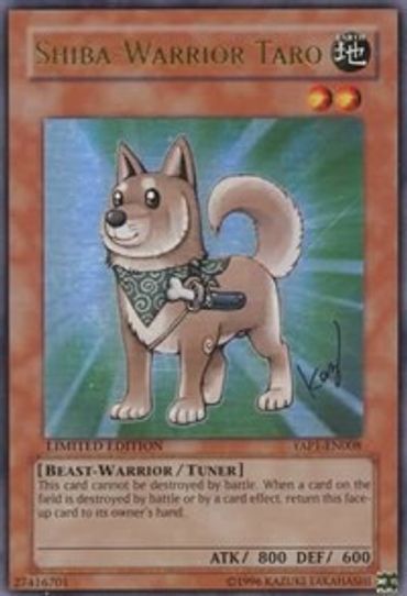 Shiba-Warrior Taro (YAP1-EN008) [Anniversary Pack]