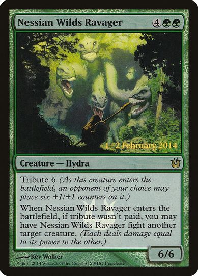 Nessian Wilds Ravager (129) [Prerelease Cards]