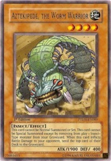 Aztekipede, the Worm Warrior (PTDN-EN089) [Phantom Darkness]