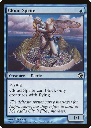 Cloud Sprite (4) [Duels of the Planeswalkers]