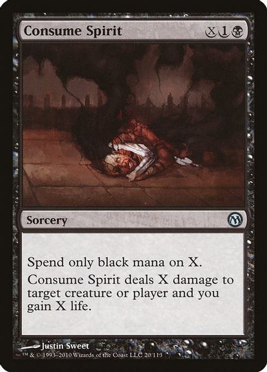 Consume Spirit (20) [Duels of the Planeswalkers]