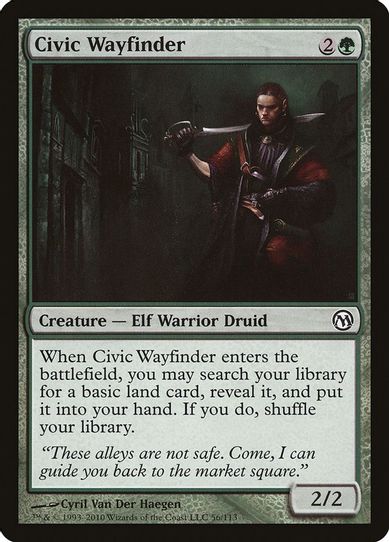 Civic Wayfinder (56) [Duels of the Planeswalkers]