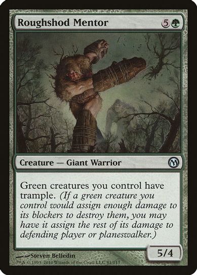 Roughshod Mentor (81) [Duels of the Planeswalkers]