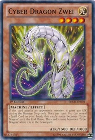 Cyber Dragon Zwei (SDCR-EN004) [Structure Deck: Cyber Dragon Revolution]
