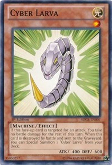 Cyber Larva (SDCR-EN007) [Structure Deck: Cyber Dragon Revolution]