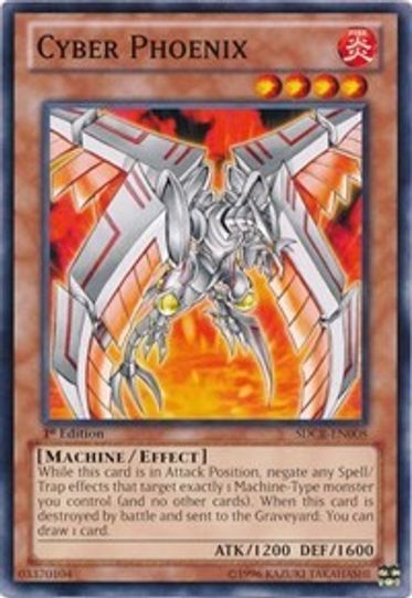 Cyber Phoenix (SDCR-EN008) [Structure Deck: Cyber Dragon Revolution]