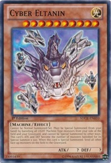Cyber Eltanin (SDCR-EN010) [Structure Deck: Cyber Dragon Revolution]
