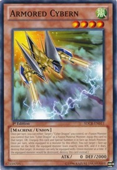 Armored Cybern (SDCR-EN011) [Structure Deck: Cyber Dragon Revolution]