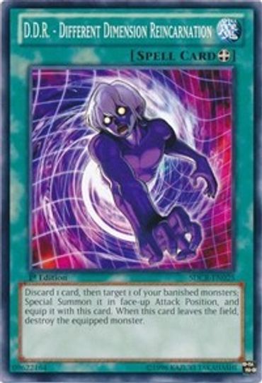 D.D.R. - Different Dimension Reincarnation (SDCR-EN025) [Structure Deck: Cyber Dragon Revolution]