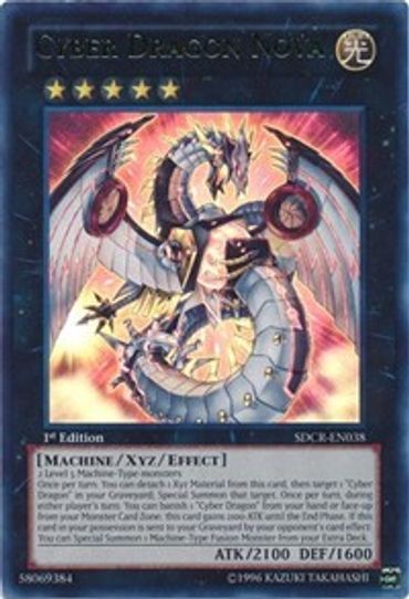 Cyber Dragon Nova (SDCR-EN038) [Structure Deck: Cyber Dragon Revolution]