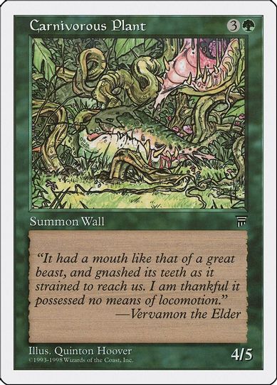 Carnivorous Plant (65) [Anthologies]