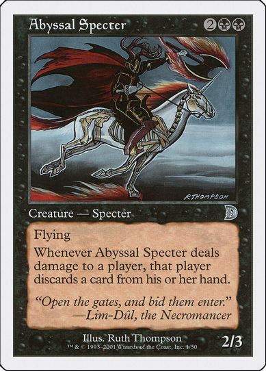 Abyssal Specter (1) [Deckmasters Garfield vs Finkel]