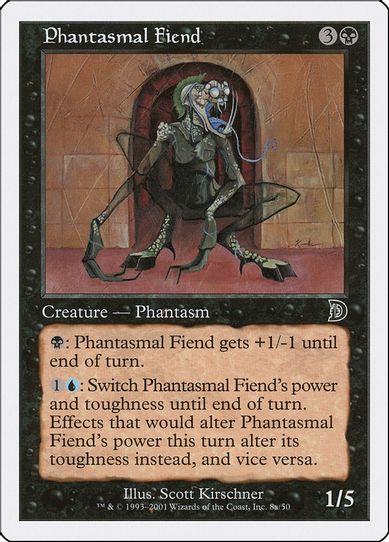 Phantasmal Fiend (Full Body) (8) [Deckmasters Garfield vs Finkel]