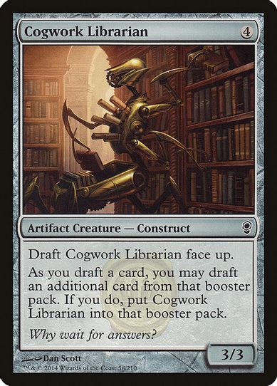 Cogwork Librarian (58) [Conspiracy]