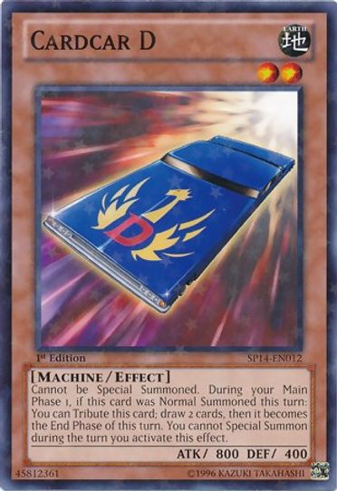 Cardcar D (Starfoil) (SP14-EN012) [Star Pack 2014]