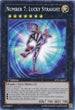Number : Lucky Straight (Starfoil) (SP14-EN027) [Star Pack 2014]