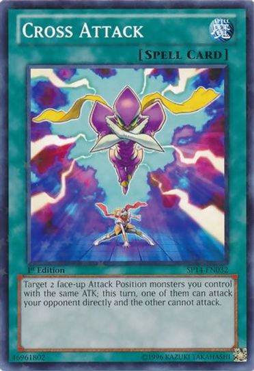 Cross Attack (Starfoil) (SP14-EN032) [Star Pack 2014]