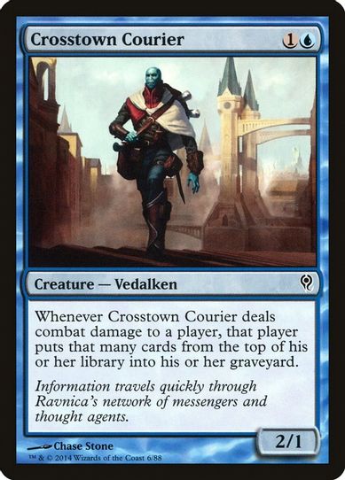 Crosstown Courier (6) [Duel Decks: Jace vs. Vraska]