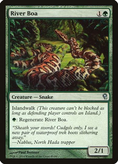 River Boa (49) [Duel Decks: Jace vs. Vraska]