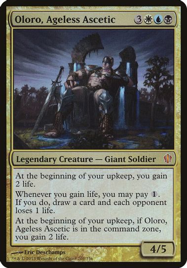 Oloro, Ageless Ascetic (Commander ) (203) [Oversize Cards]