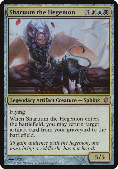 Sharuum the Hegemon (Commander ) (212) [Oversize Cards]