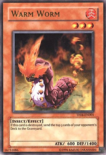 Warm Worm (D's Tag Force ) (TF04-EN001) [Yu-Gi-Oh! Video Game Promotional Cards]