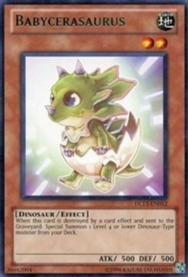 Babycerasaurus (Green) (DL13-EN012) [Duelist League Promo]