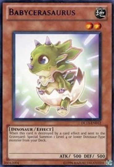 Babycerasaurus (Purple) (DL13-EN012) [Duelist League Promo]