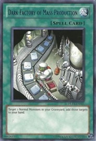 Dark Factory of Mass Production (Blue) (DL13-EN015) [Duelist League Promo]