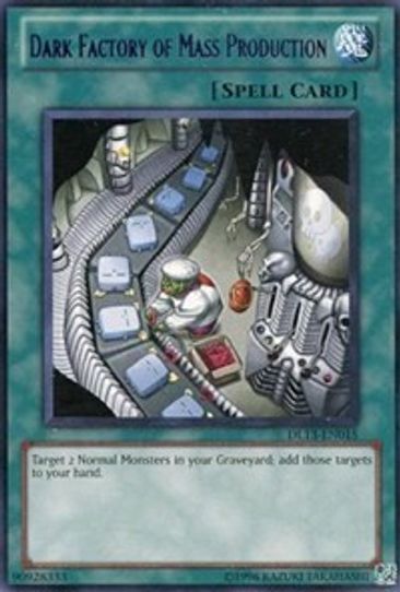 Dark Factory of Mass Production (Purple) (DL13-EN015) [Duelist League Promo]