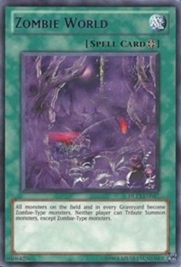 Zombie World (Blue) (DL13-EN017) [Duelist League Promo]