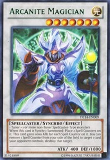 Arcanite Magician (Green) (DL14-EN009) [Duelist League Promo]