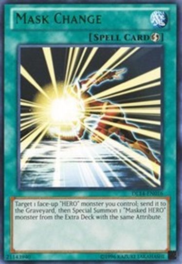 Mask Change (Green) (DL14-EN016) [Duelist League Promo]