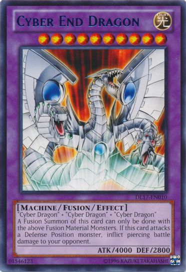 Cyber End Dragon (Blue) (DL17-EN010) [Duelist League Promo]