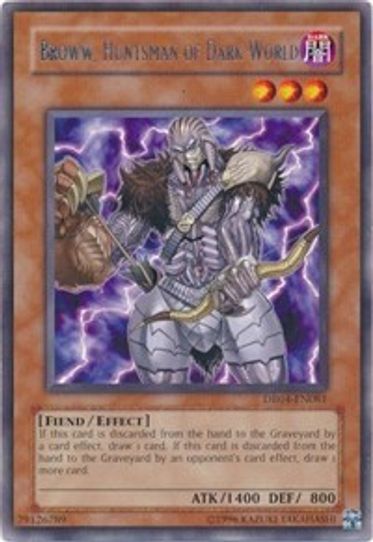 Broww, Huntsman of Dark World (DR04-EN081) [Dark Revelation Volume 4]