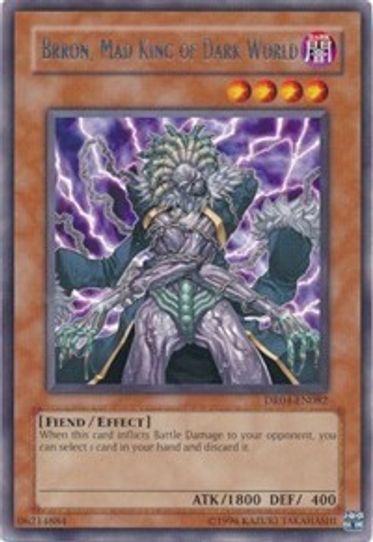 Brron, Mad King of Dark World (DR04-EN082) [Dark Revelation Volume 4]
