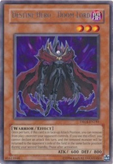 Destiny Hero - Doom Lord (DR04-EN181) [Dark Revelation Volume 4]