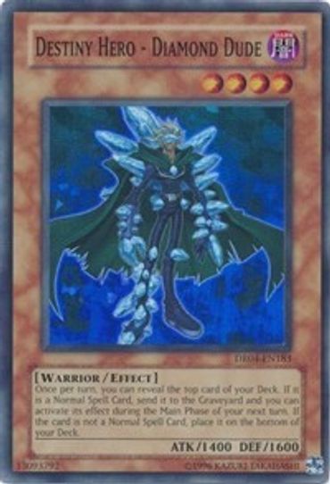 Destiny HERO - Diamond Dude (DR04-EN183) [Dark Revelation Volume 4]